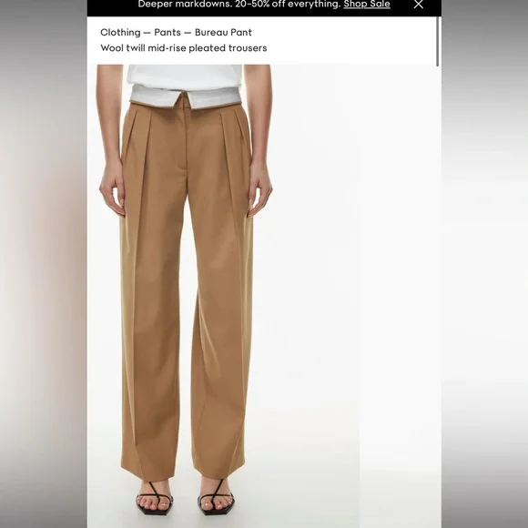 Aritzia Pants Jumpsuits Babaton Bureau Pant Poshmark